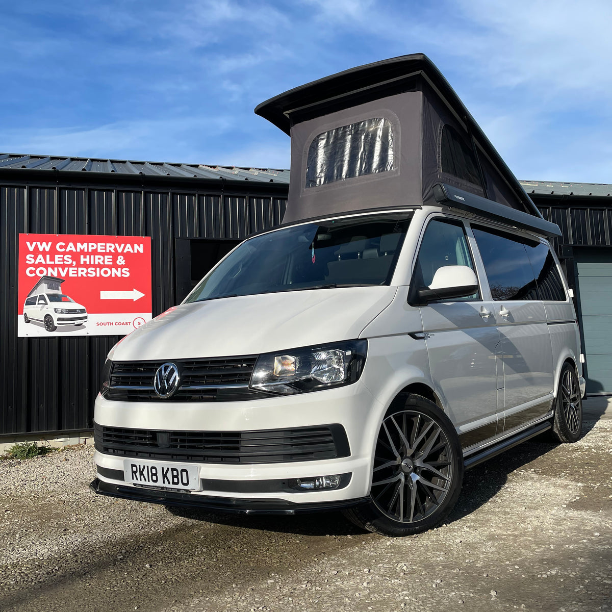 T6 Highline "SC Edition" Campervan 2018 with air con - White