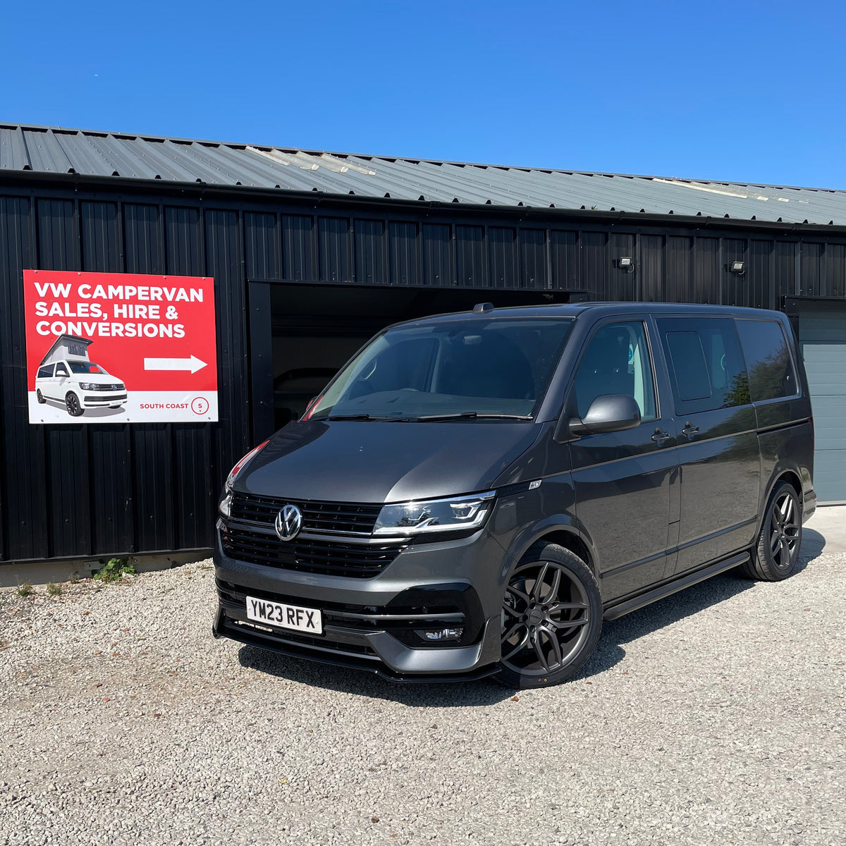 Our Highline T6.1 SWB Kombi ex-Demo with LVS kit is for sale