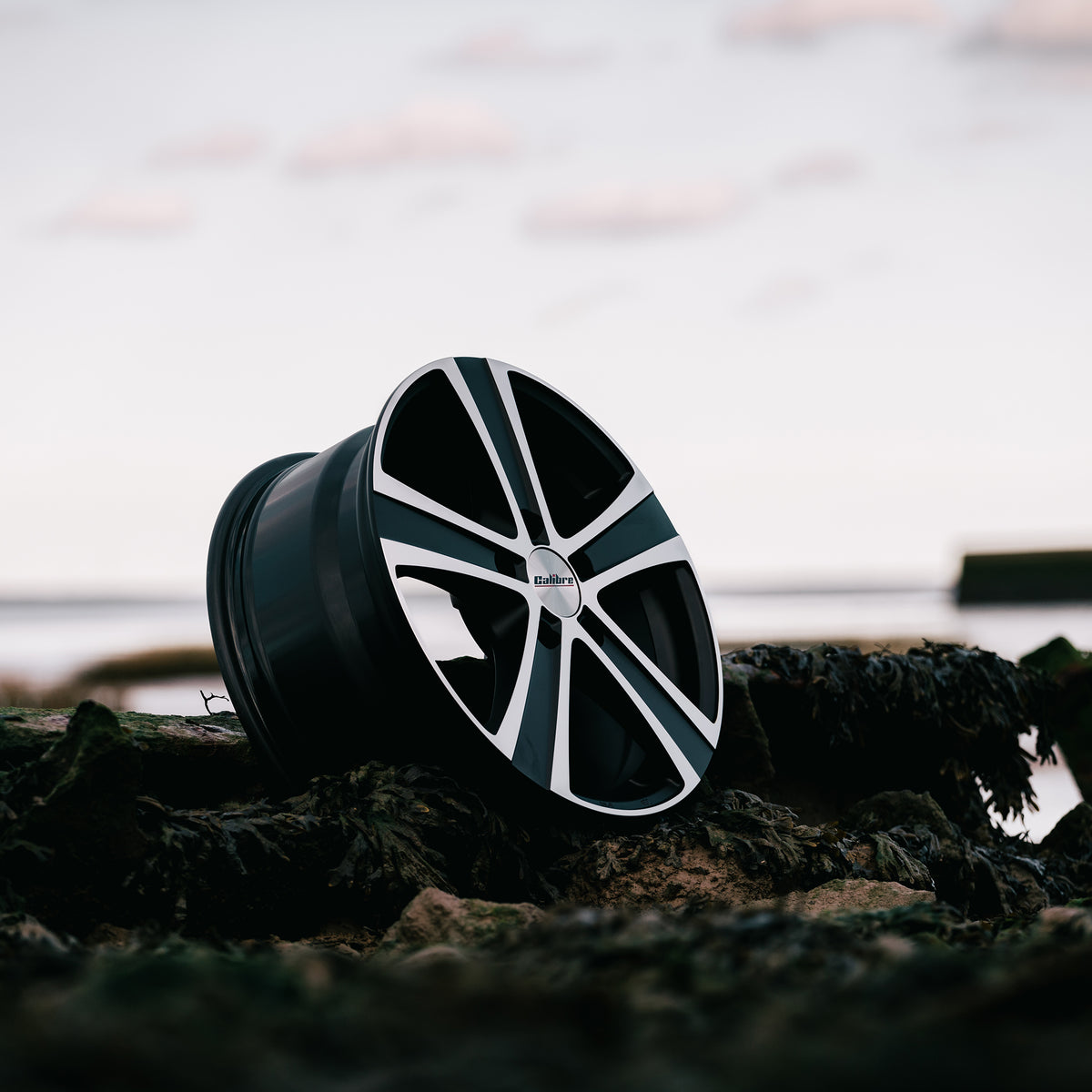 Calibre Highway alloy wheels in Black Polished