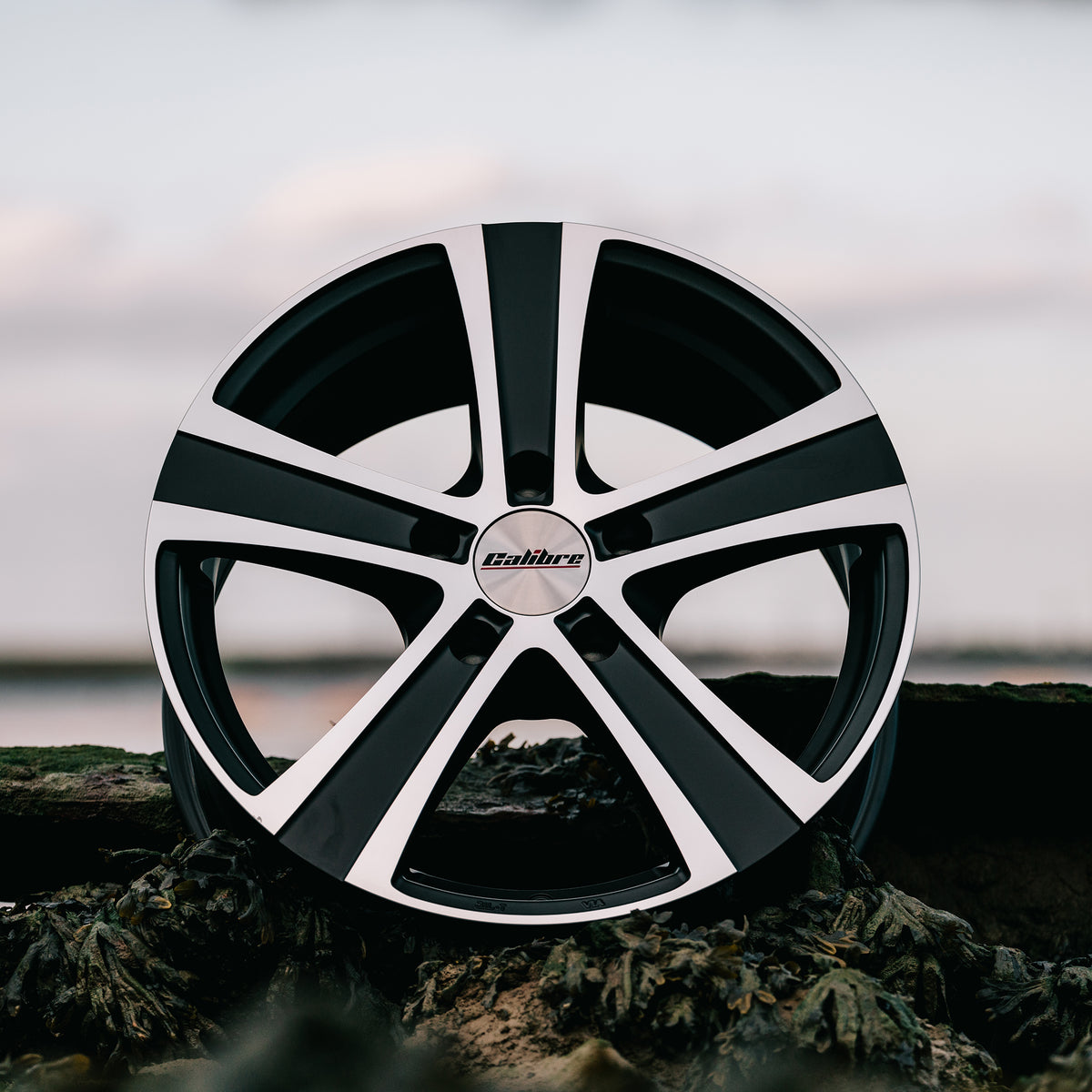 Calibre Highway alloy wheels in Black Polished