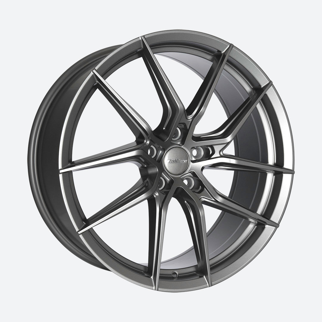 Calibre Verso alloy wheels in Gunmetal