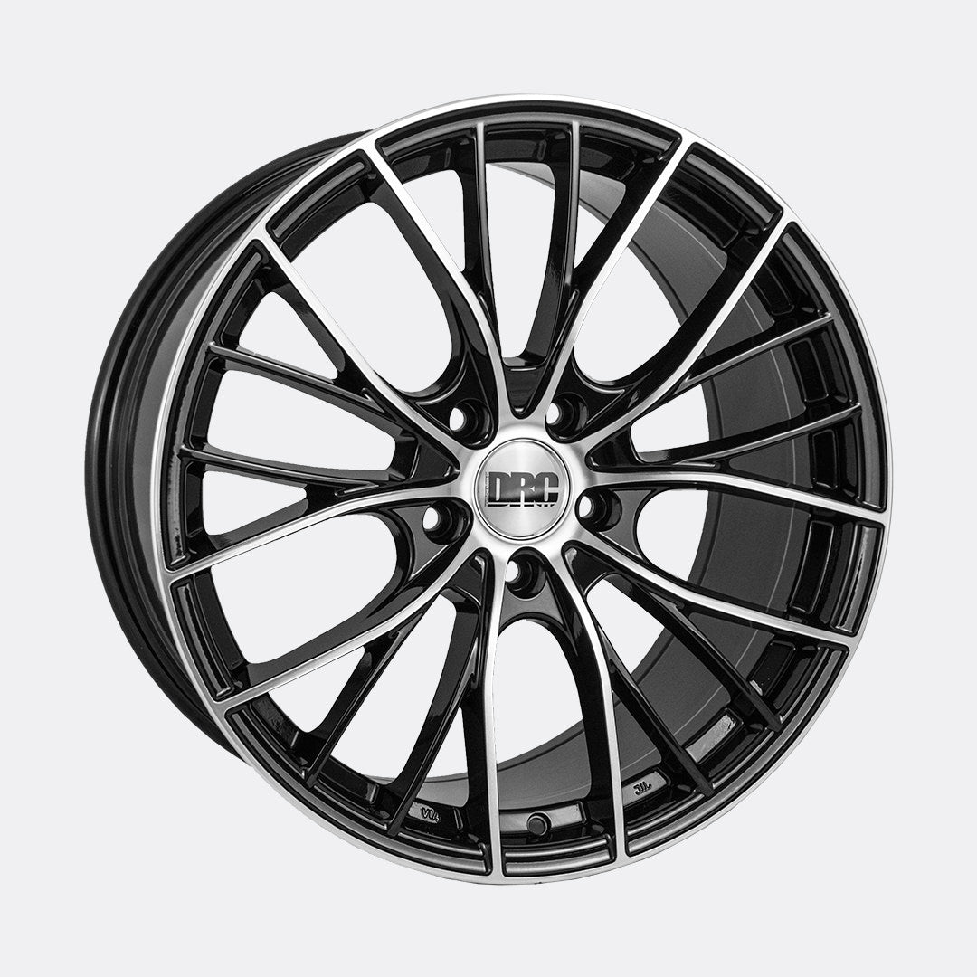 DRC DMM alloy wheels in Black Polished