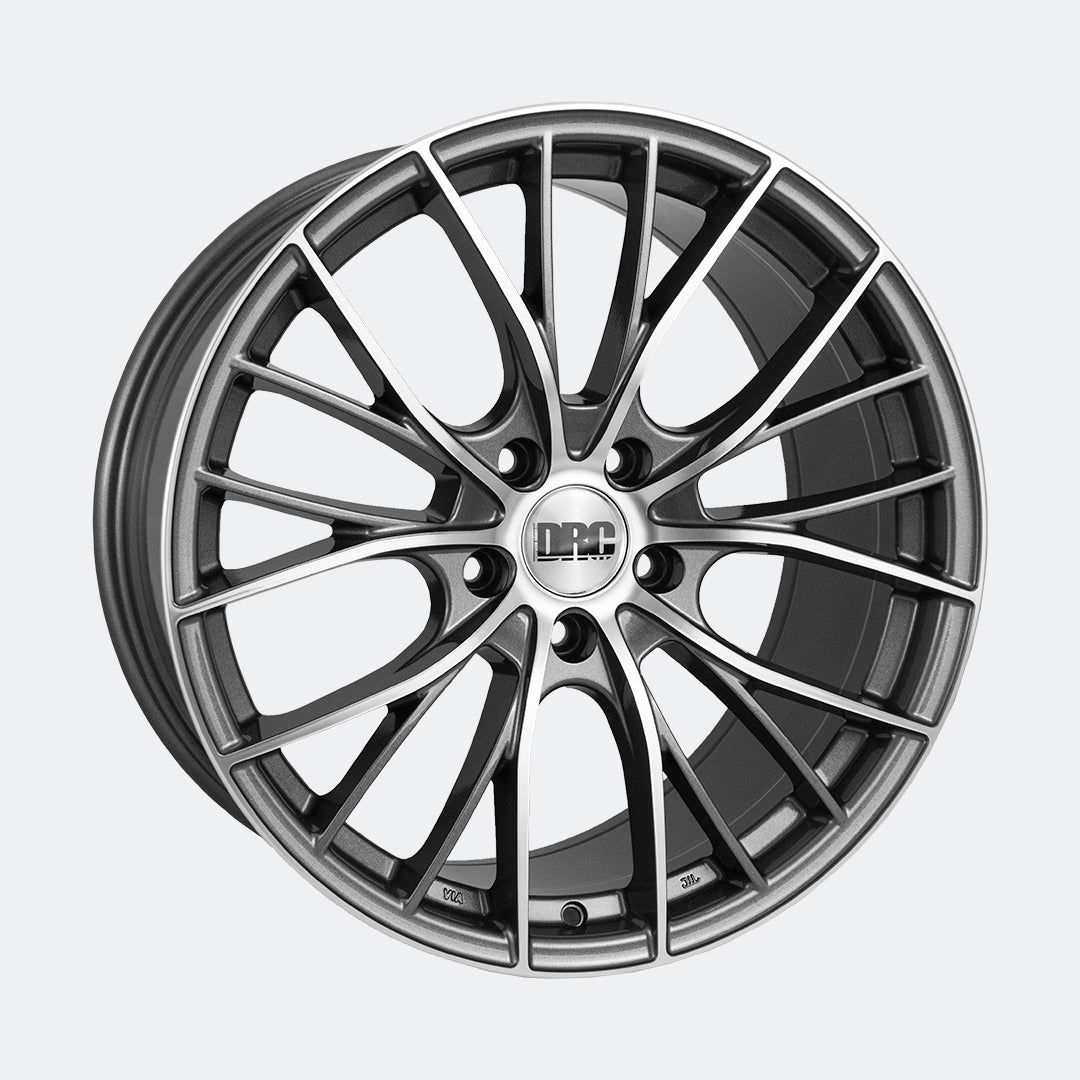 DRC DMM alloy wheels in Gunmetal Polished