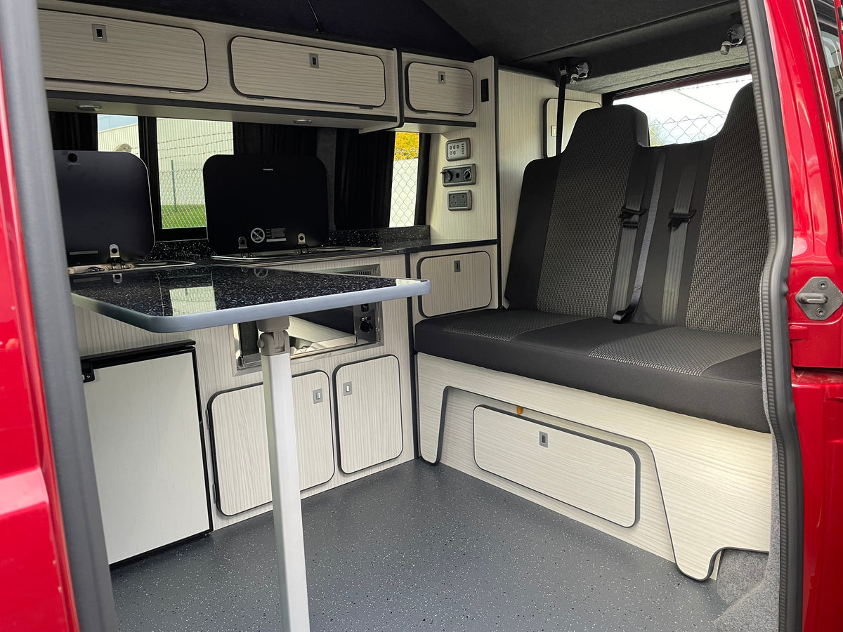 New T6.1 Highline Campervan 2021 (delivery miles) - Fortana Red