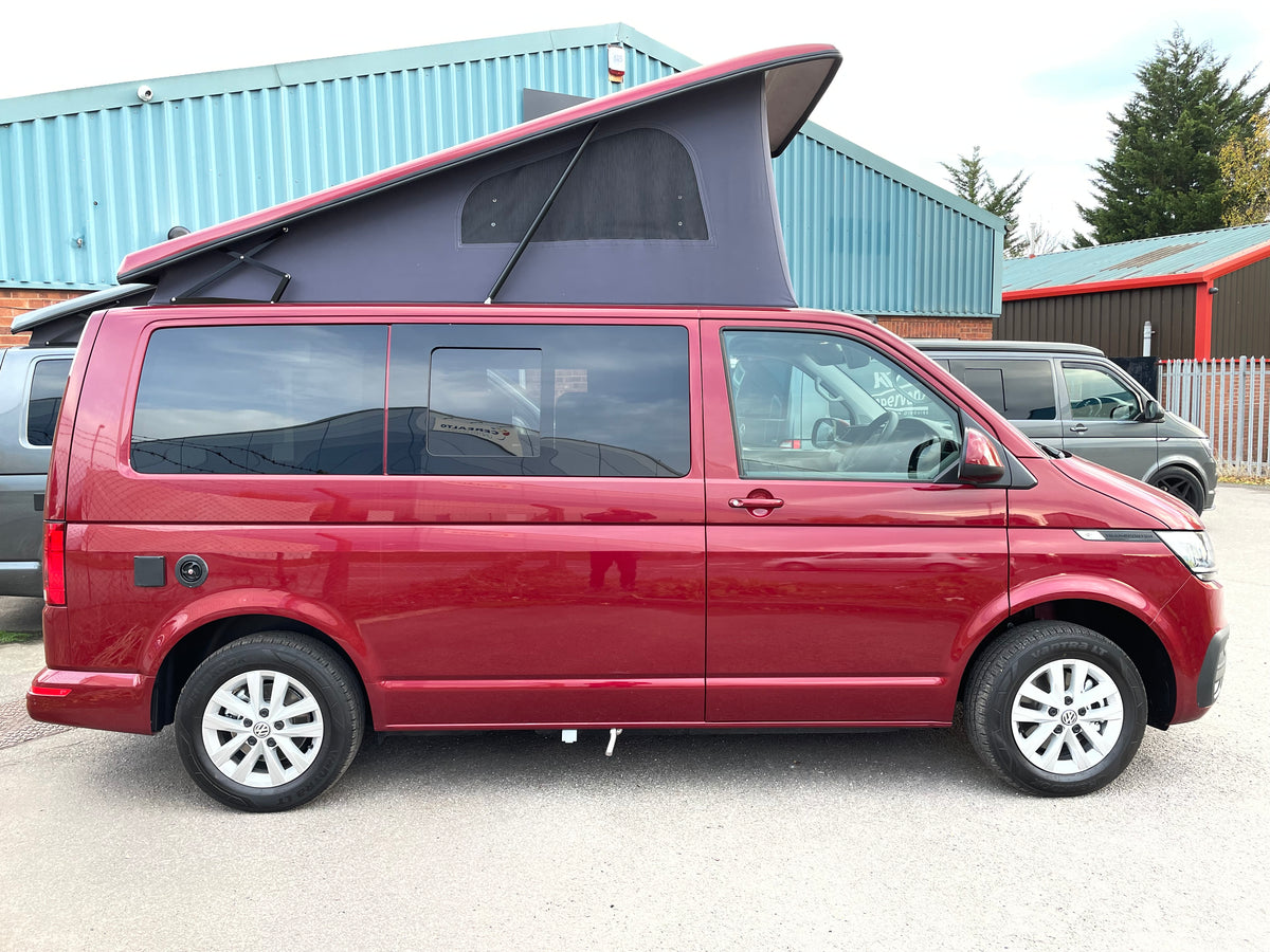 New T6.1 Highline Campervan 2021 (delivery miles) - Fortana Red