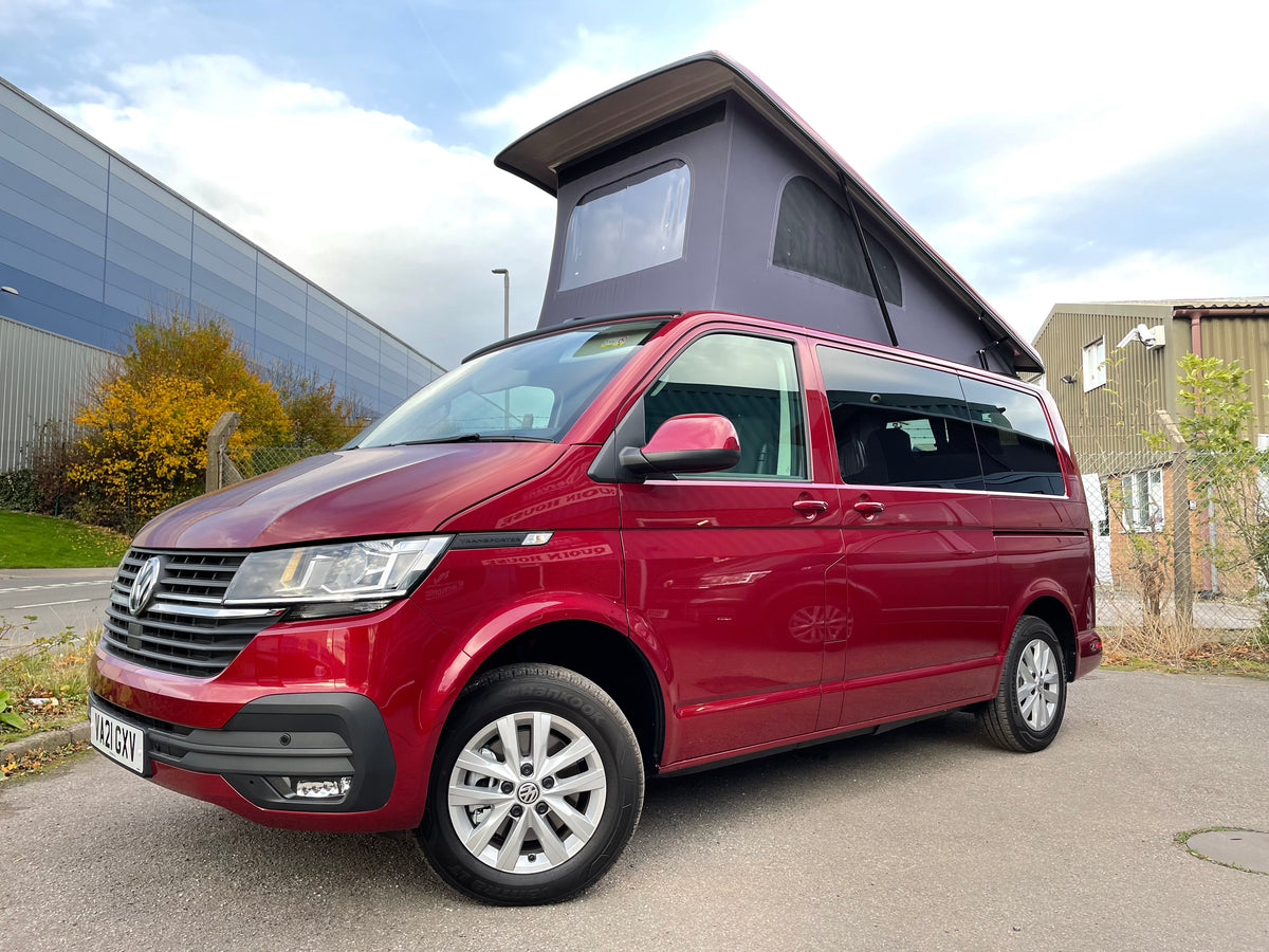 New T6.1 Highline Campervan 2021 (delivery miles) - Fortana Red