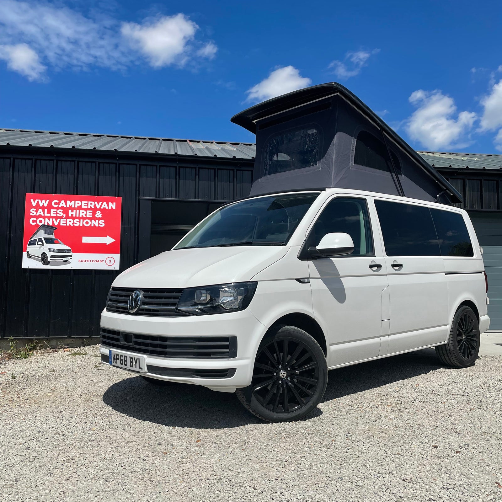 T6 Campervan with air con (68 plate) - White