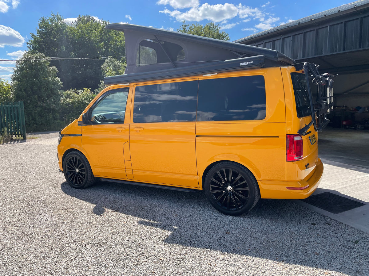 VW Highline T6 Campervan in Yellow