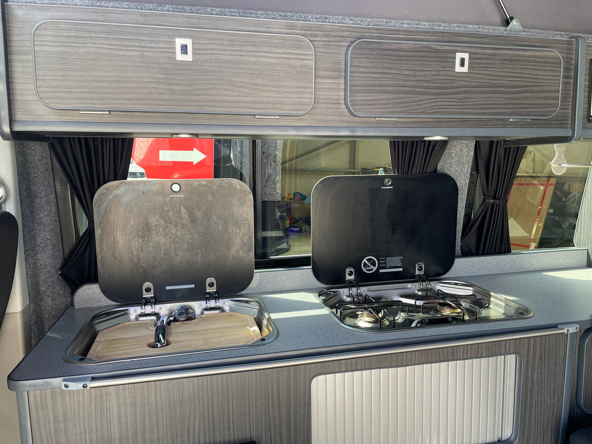 VW Highline T6 Campervan in Yellow