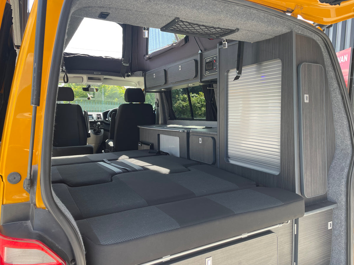 VW Highline T6 Campervan in Yellow