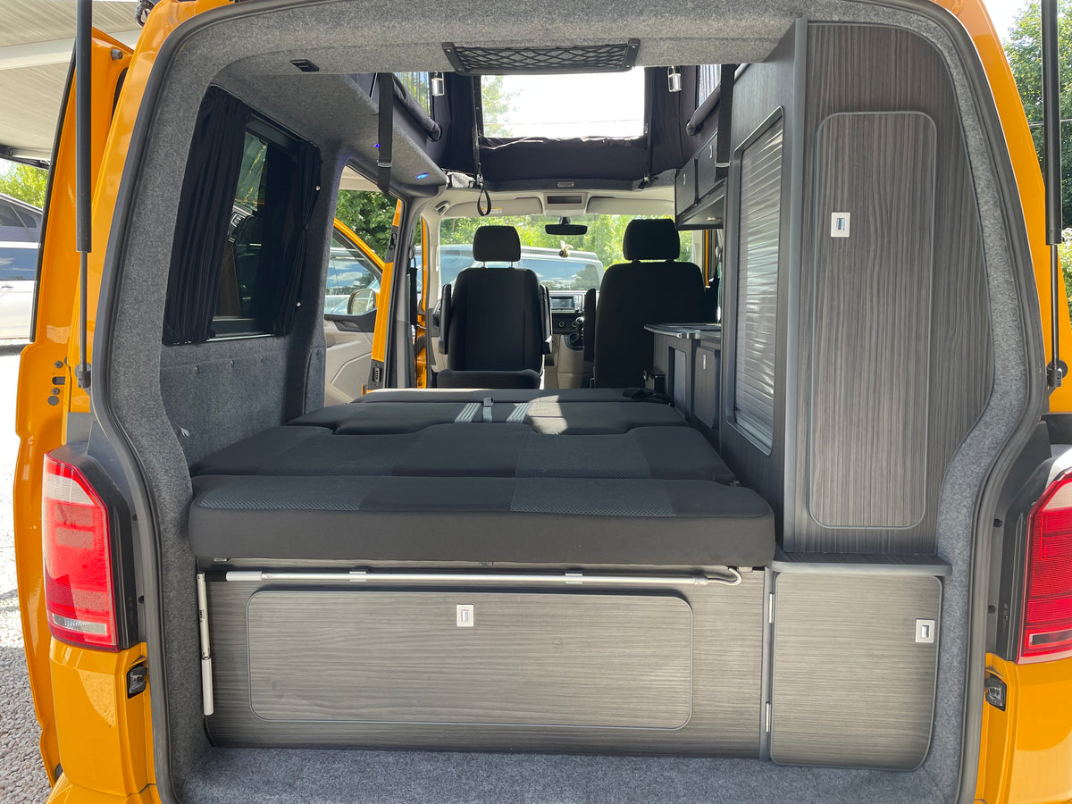 VW Highline T6 Campervan in Yellow
