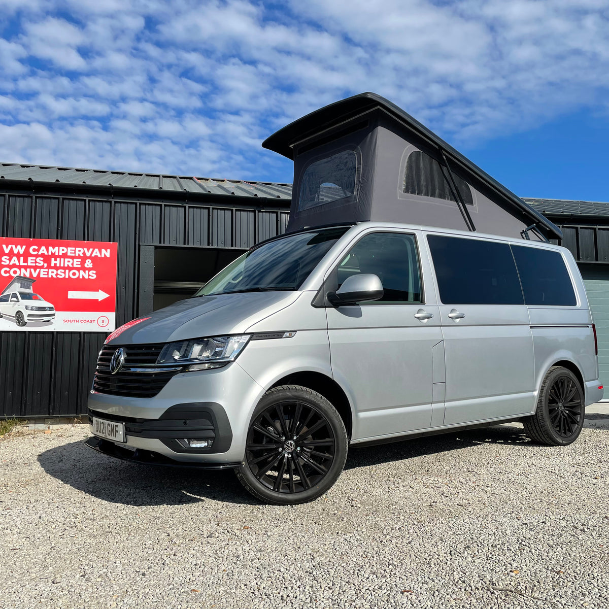 T6.1 Highline Campervan 2021 (21 plate) - Silver