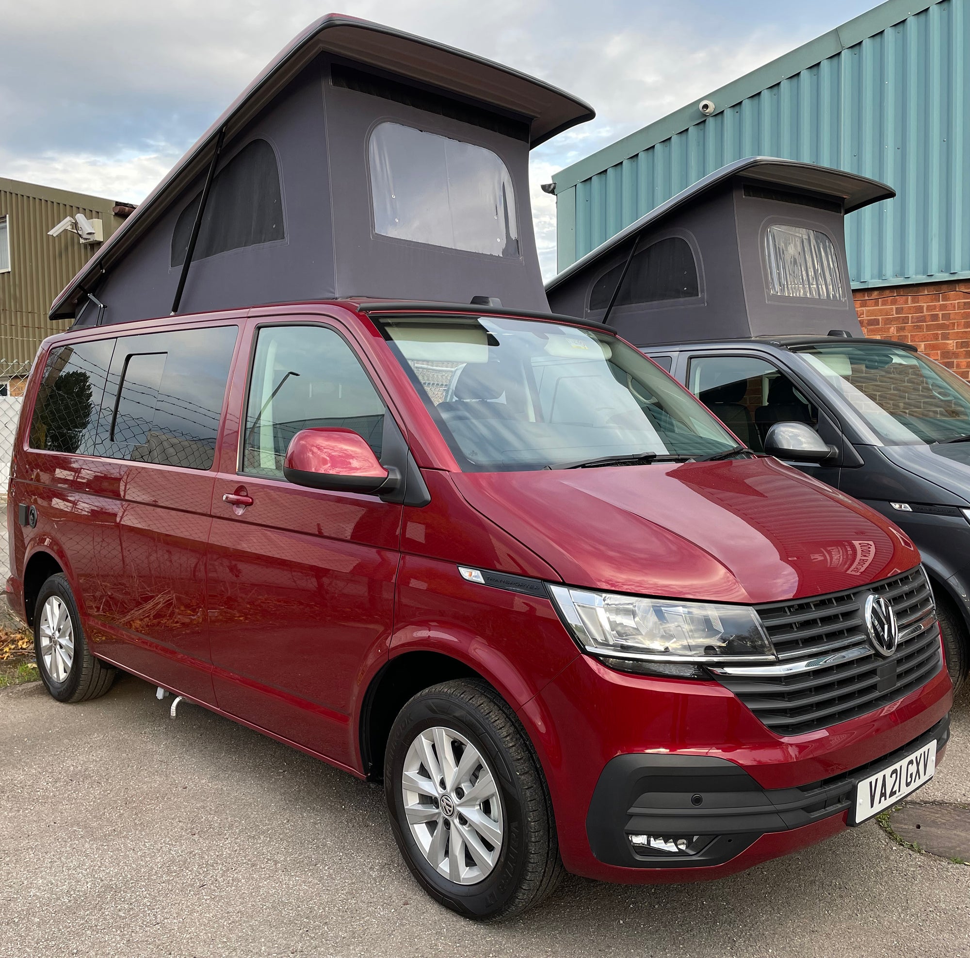 New T6.1 Highline Campervan 2021 (delivery miles) - Fortana Red
